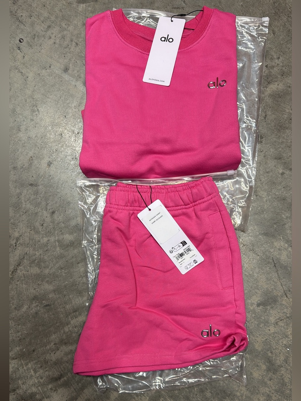 Alo Pink Set